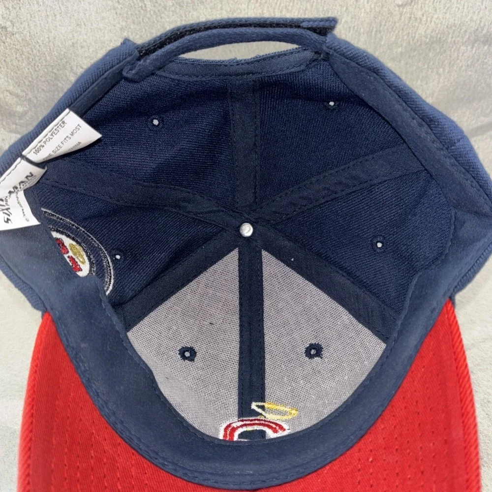 Los Angeles Angels 50th Anniversary Sixthman Promo Baseball Cap Hat Lowercase a